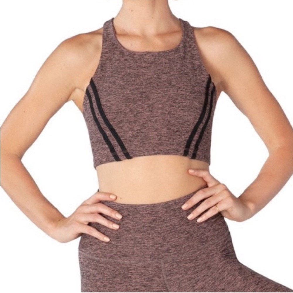 Beyond Yoga Stripe Down Sports Bra Size XS
